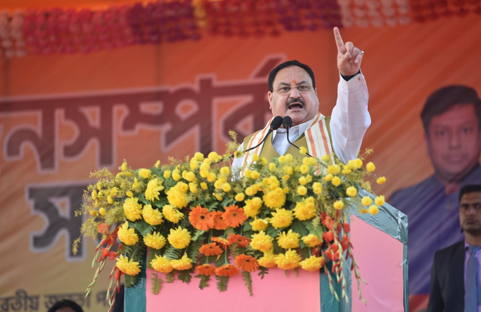 TMC leaders filling up their pockets with money sent to West Bengal by the centre: BJP President JP Nadda