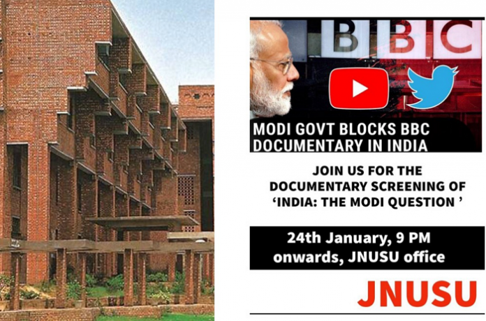 JNU Students Union booked for planning to show 'India: The Modi Question' documentary on campus, docuseries labeled propaganda by Union