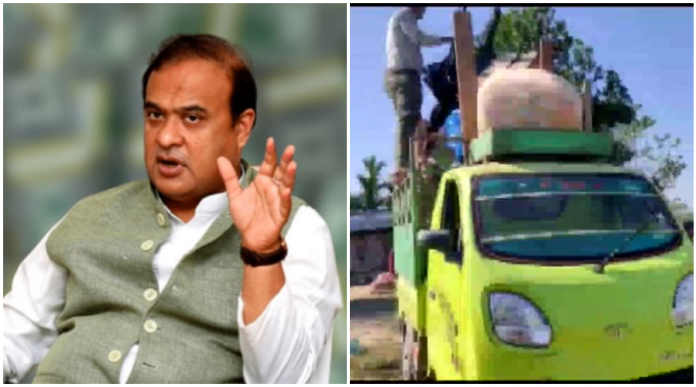 Assam: Anti encroachment drive in Lakhimpur