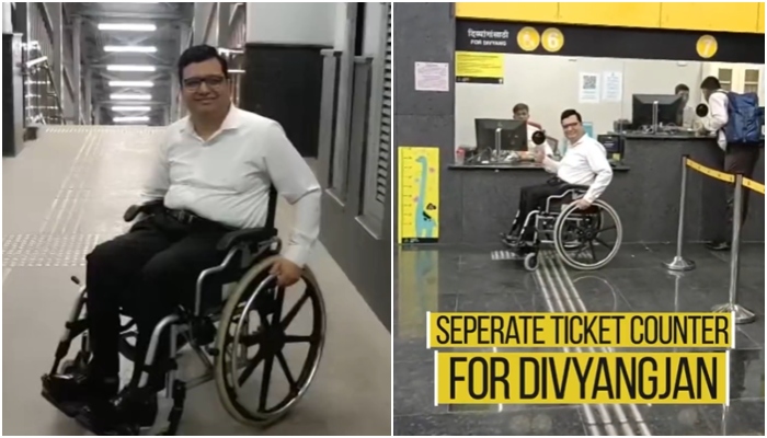 Mumbai: Man who lost his legs in July 2006 blasts shares his experience of the new Metro, lauds it for being friendly for persons with disabilities