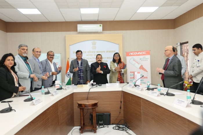 Bharat Biotech launches the world’s first intranasal Covid vaccine iNCOVACC on Republic Day