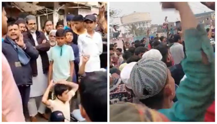 ‘Sar Tan Se Juda’ slogan raised in Madhya Pradesh’s Indore city, police register case against unknown persons after VHP shares video