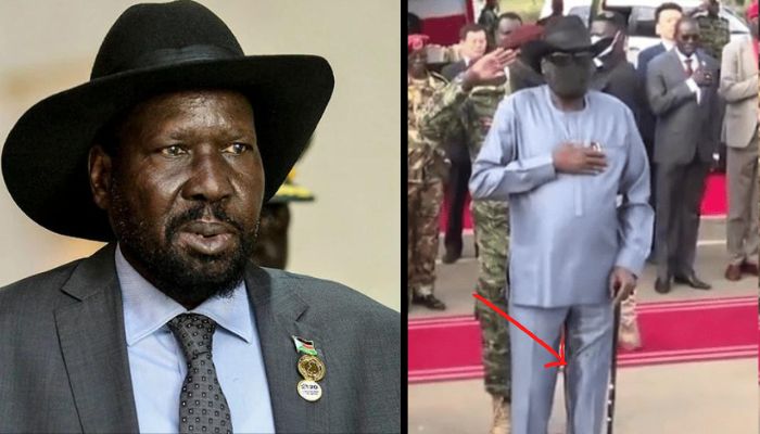 South Sudan President pees himself in the pants, arrests journalist for circulating embarrassing video