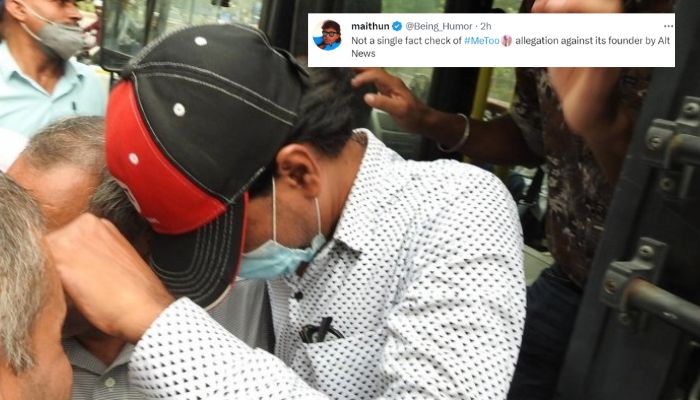 As out-on-bail AltNews co-founder Mohammed Zubair attacks NDTV over Adani, netizens remind him of his own convenient silence
