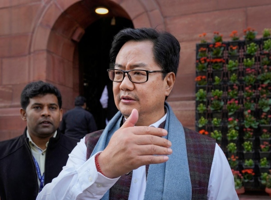 Tweeting a video of a retired high court judge, Kiren Rijiju stated that the Supreme Court had 