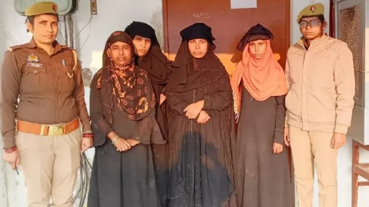 ‘Ganja under burka’: Shabnam, Madina, Shahnaz and Shabana arrested for smuggling cannabis inside jail under their Islamic attires in Azamgarh