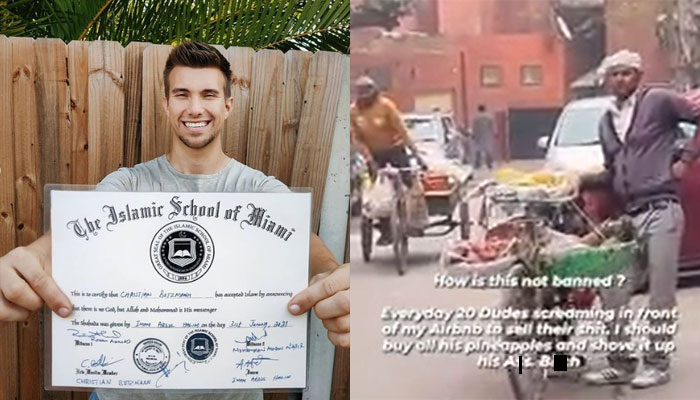 German YouTuber and Instagram Influencer abuses Indian street vendors for doing their job
