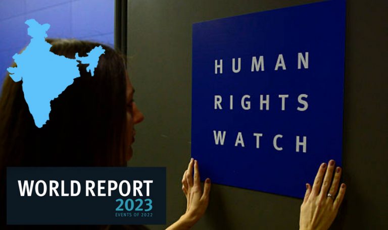 Human Rights Watch advises governments not to move trade from China to India alleging human rights violations, repeats familiar lies