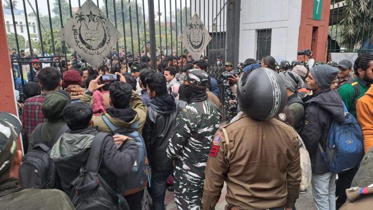 SFI’s plan to screen the controversial BBC documentary at Jamia Millia Islamia university foiled after 4 SFI members detained