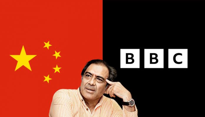 Mahesh Jethmalani highlights BBC's China links
