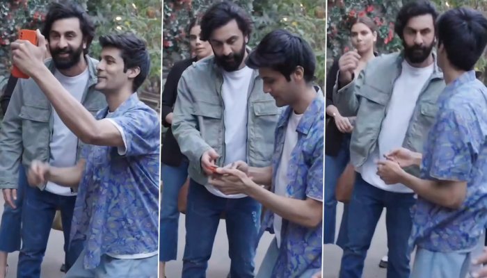 An annoyed Ranbir Kapoor throws away a fan’s phone, video goes viral