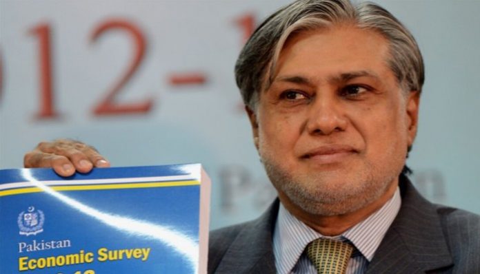 Ishaq Dar, the finance minister of Pakistan, asserts that Allah alone is responsible for the nation's progress.
