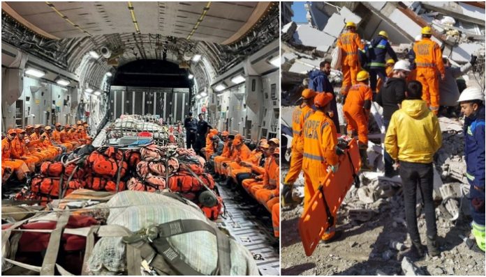 NDRF rescue teams engage in relief operations at Turkey, Ambassador Firat Sunel thanks India