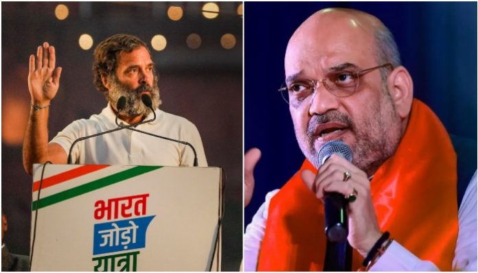'Unki fursat ka sawal hai', MHA Amit Shah slams Congress' Rahul Gandhi for conducting Bharat Jodo Yatra but not campaigning in Tripura