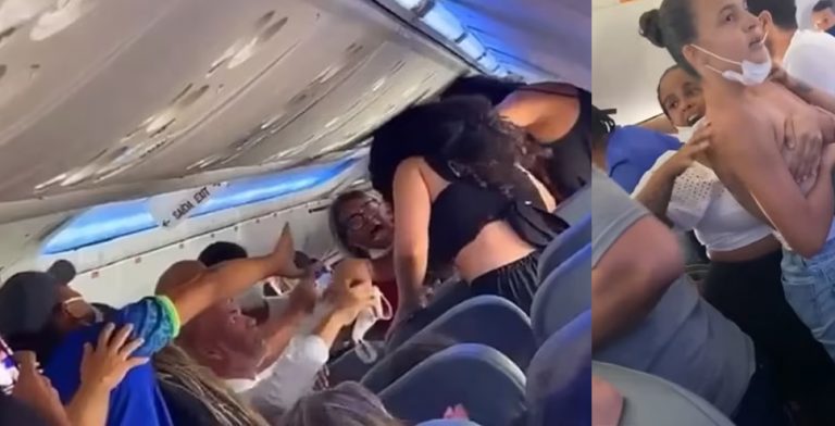 A huge brawl delays a flight in Brazil for 2 hours after women fight over a window seat, 15 passengers deplaned