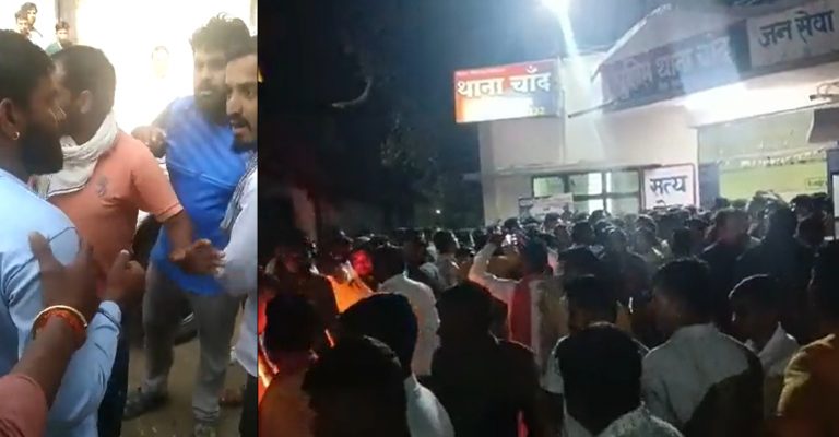 Madhya Pradesh: Mahashivaratri procession attacked by Islamists in Chhindwara over playing DJ music, Hindus surround police station in protest