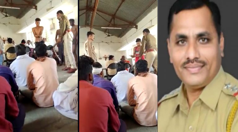Maharashtra: Nanded police thrash youths for stopping vehicles carrying smuggled cows, and let go the smugglers, accused cop suspended after outrage