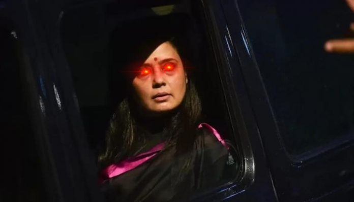Dear Mahua Moitra, stop obsessing about 'saffron chaddis' for a change