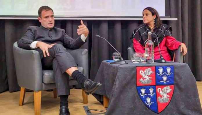 Rahul Gandhi to give lecture at Cambridge University, where George Soros is a donor