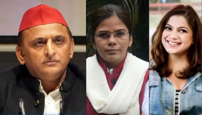 Samajwadi Party suspends two women leaders who had opposed the burning of Ramcharitmanas, earlier, the duo was abused by SP leaders