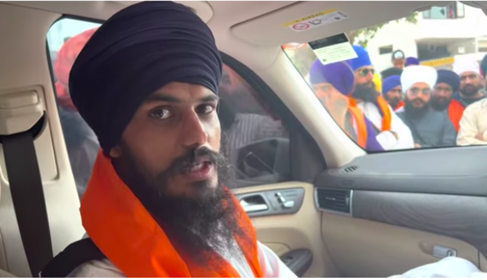 Amritpal Singh tries to legitimize demand for separate Khalistan, compares it to calls for Hindu Rashtra