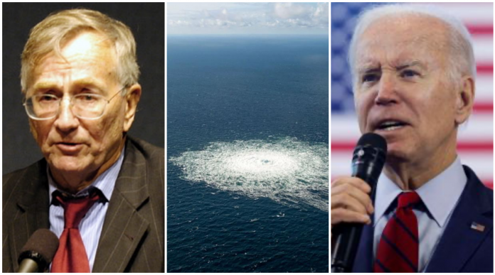 Pulitzer-winning investigative journalist says US Navy blew up the Nordstream pipelines
