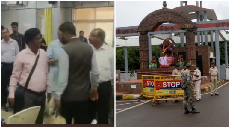 ‘Will slap him more if he gives anti-India statements’: JNU professor’s seminar disrupted by angry students in Utkal University, leads to scuffle