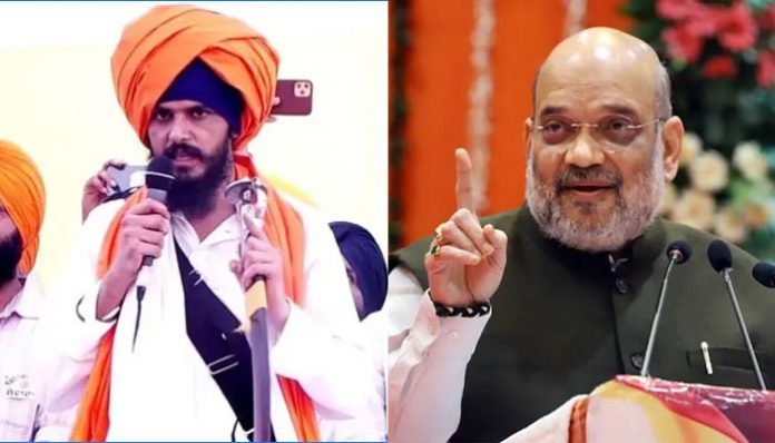 Amritpal Singh issued death threat to Amit Shah