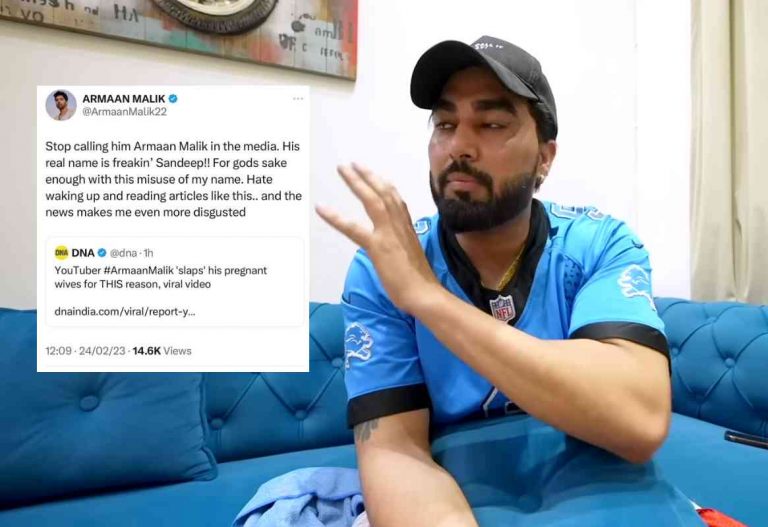 Armaan Malik and his two wives hit out on Armaan Malik, the singer, for saying he finds news about his namesake ‘disgusting’