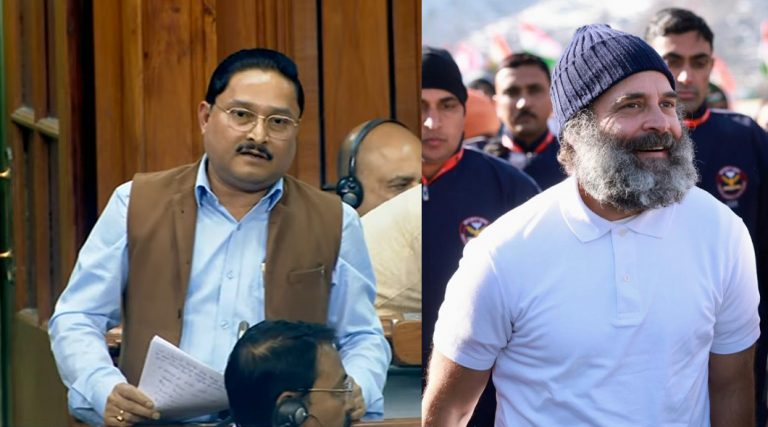 Rahul Gandhi skipped northeast in Bharat Jodo Yatra just like his forefathers ignored the region: BJP MP Dilip Saikia in Lok Sabha