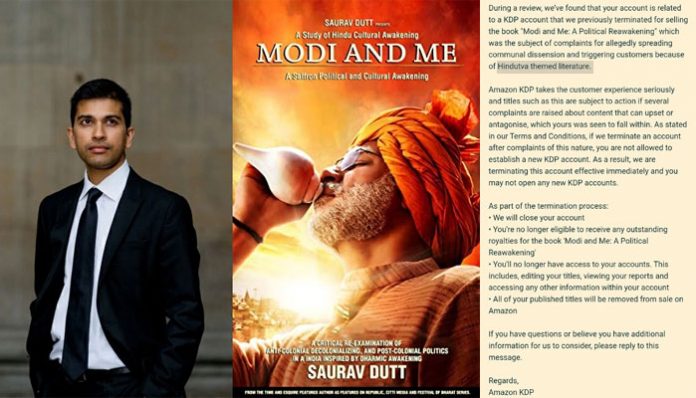 Amazon cited 'Hindutva themed content' as reason for removing book on PM Modi