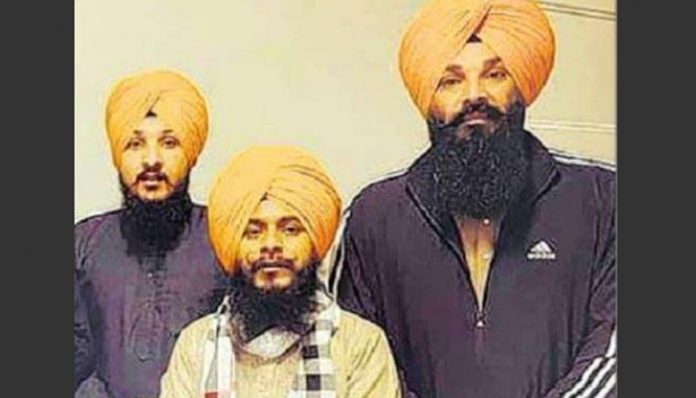 Harpal Singh, Ranjit Singh and Ranjesh Singh were part of 4-member team to perform in Gurudwara