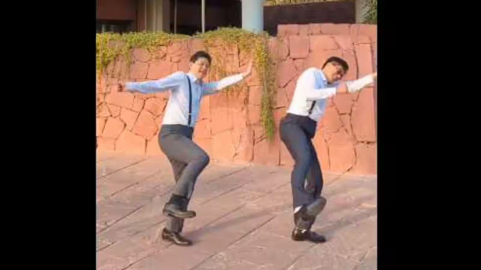 PM Narendra Modi reacts as Korean embassy staff grooves on ‘Naatu Naatu’ from RRR