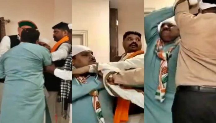 Congressmen spat over the availability of VIP seating.