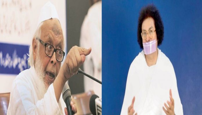 Arshad Madani of Jamiat Ulama-E-Hind made a contentious speech regarding God and religions that was denounced by Jain Guru Lokesh Muni.