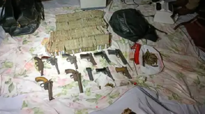 UP Police raids Atiq Ahmed's office, recovers 9 pistols, cartridges, Rs 74 lakh cash, arrests 5 of his associates