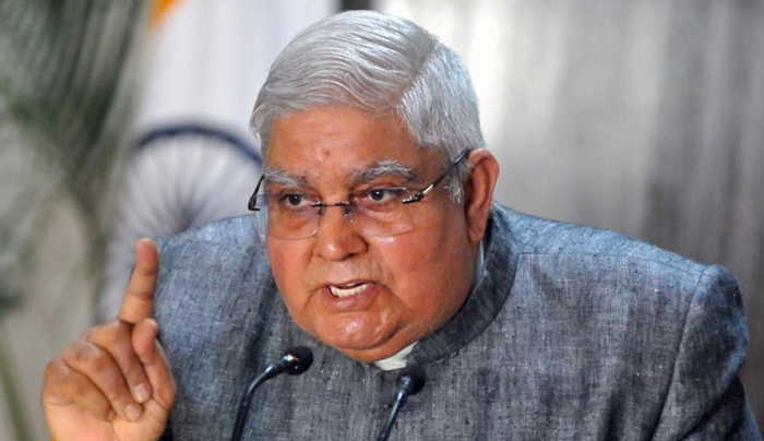 Vice President Jagdeep Dhankhar cautions businessmen against funding