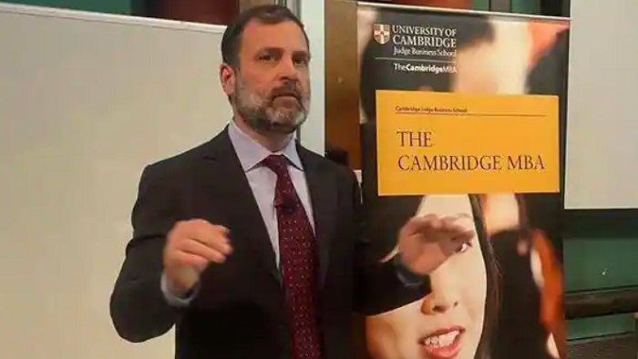 Rahul Gandhi blatantly lies at Cambridge University, says his phone was ‘tapped’ by the government. Read how he is wrong