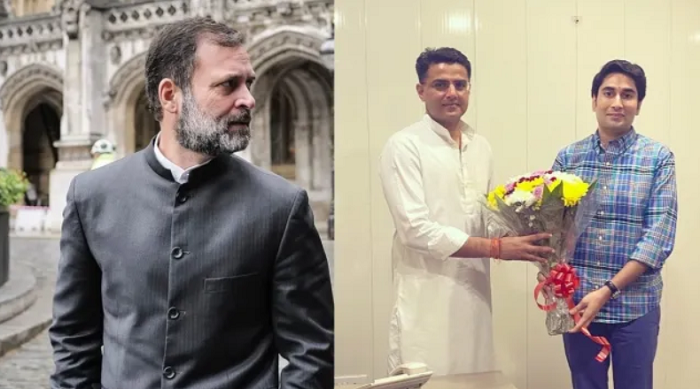 Rajasthan Minister’s son slams Rahul Gandhi for his comments against India,  says ‘maybe he considers Italy as his homeland’
