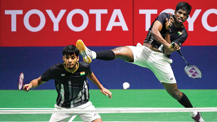 Badminton: Chirag Shetty and Satwiksairaj Rankireddy win the prestigious Swiss Open men’s doubles crown