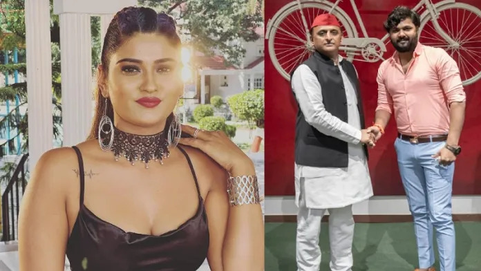 Singer Samar Singh absconding after the death of actress Akanksha Dubey, had campaigned for Akhilesh Yadav, sang songs for SP