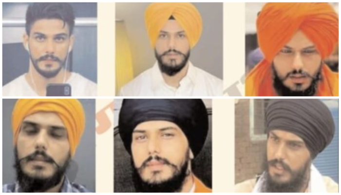 Punjab police release pictures of Amritpal Singh in different attires seeking help to identify him, invokes NSA against the Khalistan supporter
