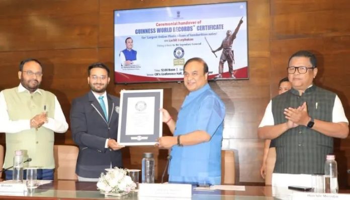 World Record by Assam on Lachit Borphukan
