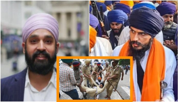 Simran Jeet Singh associated to Geroge Soros' Open Society Foundation targets India through TIME magazine, says country 'turns manhunt into Mass Repression'