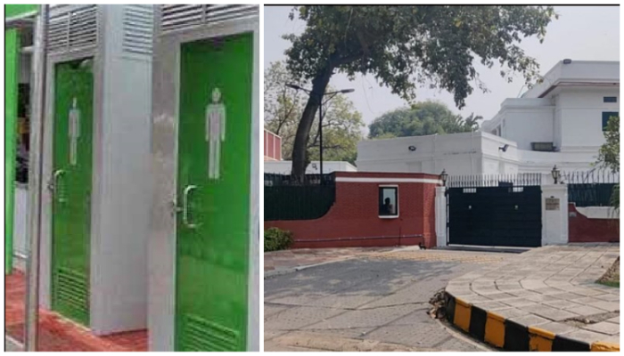 Delhi authorities decide to construct public toilets in the vicinity of British High Commissioner’s house deeming it necessary, UK Govt objects