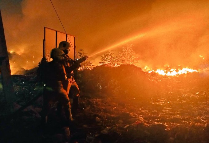 Brahmapuram Waste Plant fire
