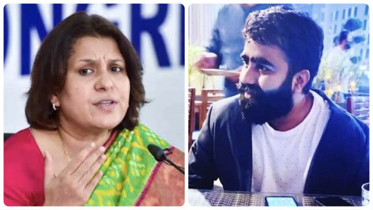Surat-based businessman ready to do household work for Congress spokesperson if she shares degrees of Rahul and Sonia Gandhi, will challenge be accepted?