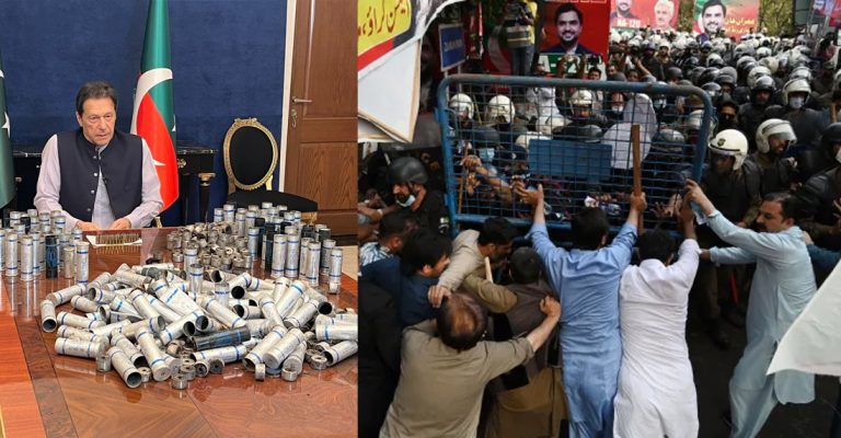 Pakistan: Violent clashes erupt between Imran Khan supporters and police over attempts to arrest him, the former PM alleges cops trying to kill him