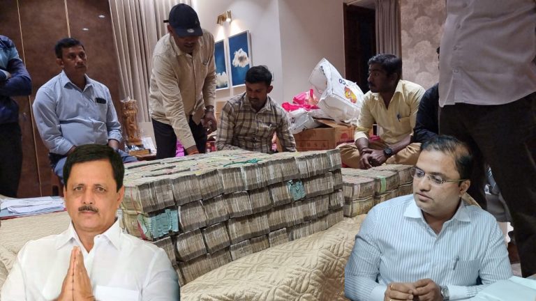 Karnataka: BJP MLA’s son caught red-handed taking ₹40 lakh bribe, MLA resigns as KSDL Chairman after over ₹6 crore seized from residence