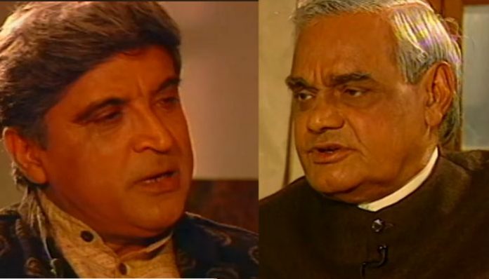 Hindus should be thanked for upholding secularism in India: Old video of Atal Bihari Vajpayee giving befitting reply to Javed Akhtar goes viral